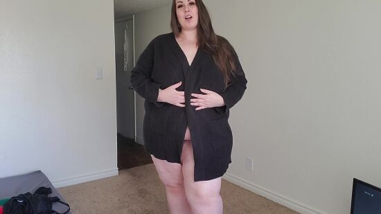 Trying on My Too-Small Clothes