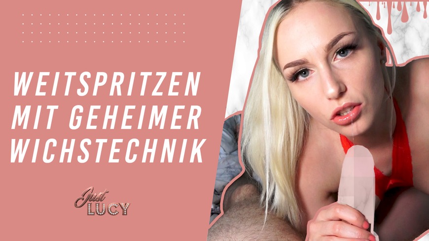 Weitspritzen -  Mit einer geheimen Wichstechnik! | Just Lucy - clip coverforeground