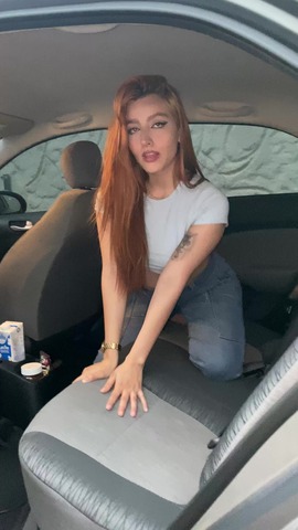 Touching yourself in the car 😋