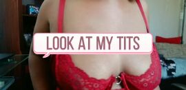 Look at my tits  - clip coverforeground