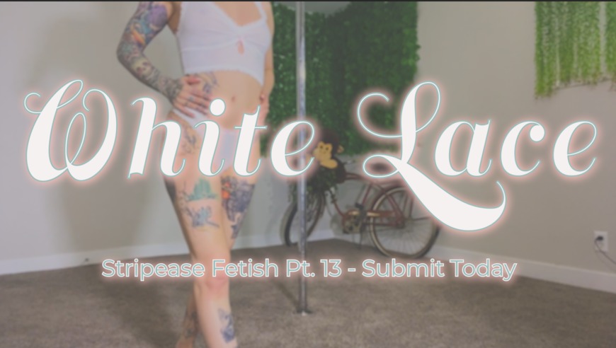 Pt. 13 White Lace Striptease - clip cover-back