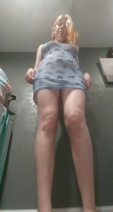 sheer see through mini dress tease - clip coverforeground