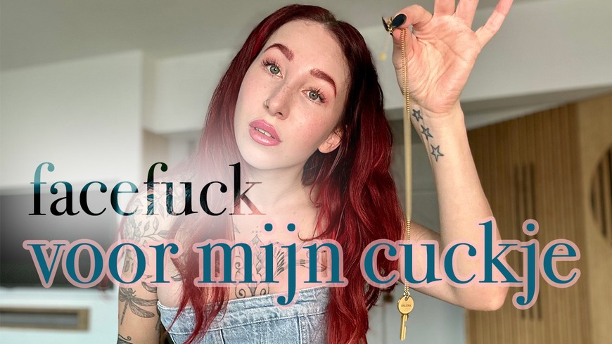 🖤 FACEFUCK VOOR MIJN CUCKJE 🖤 - clip coverforeground
