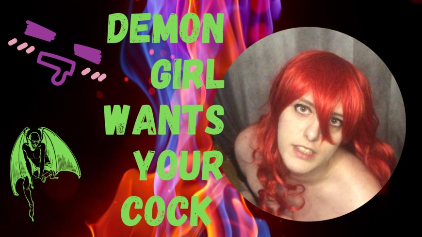 Demon Girl Wants Your Cock - clip coverforeground