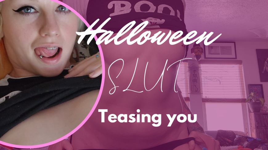 Halloween Slut Teases You - clip coverforeground