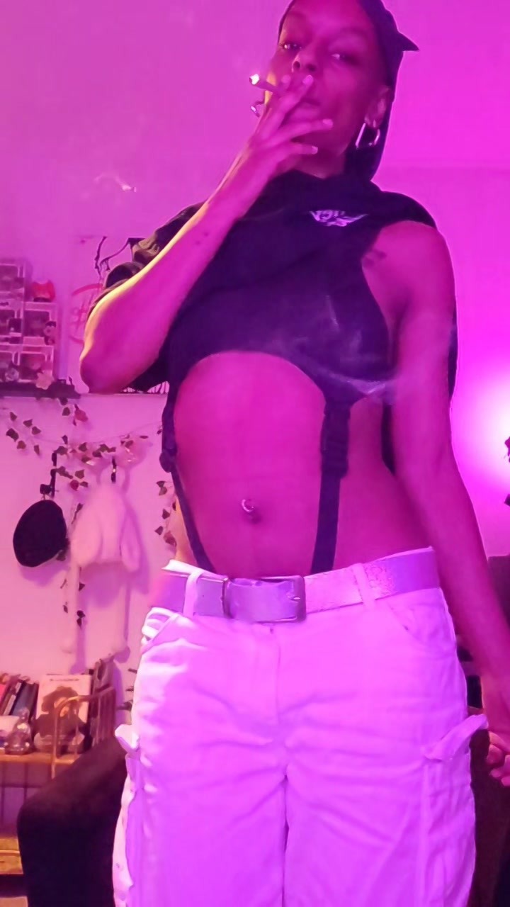 Alt Vibes & Smoke: Lighting Up in Style 💀💨 - clip coverforeground