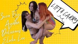 Ziva Fey - Elodie Lee - Agatha Delicious - Lift And Carry Double Lesson