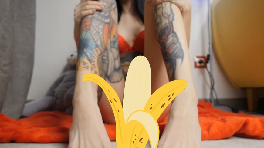 Cum on toes. Footjob, toesjob🦶😈 - clip cover background