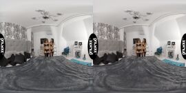 4k Only3X VR by Only3x - Threesome with Shalina Devine, Silvia Dellai in VR - clip coverforeground