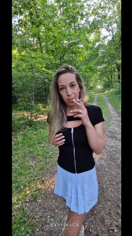 Smoking Blowjob in nature - clip coverforeground