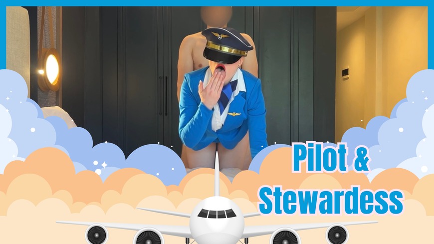 NEW & PREMIUM - Pilot & Stewardess porn video

 - clip coverforeground