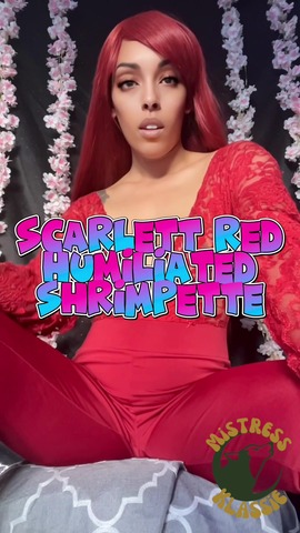 Scarlett Red: Shrimpette Piggy