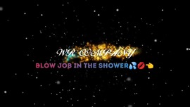 Blow Job In The Shower