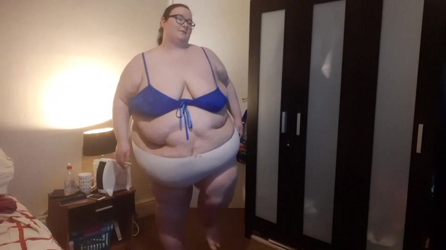 SSBBW DOES EXERCISE ROUTINE - clip coverforeground