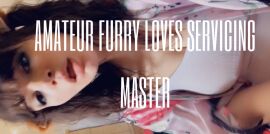 Amateur Pet Loves Pleasing Master  - clip coverforeground