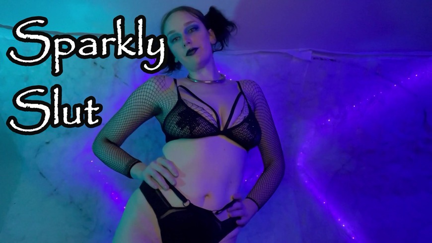 Sparkly Slut  - clip cover background