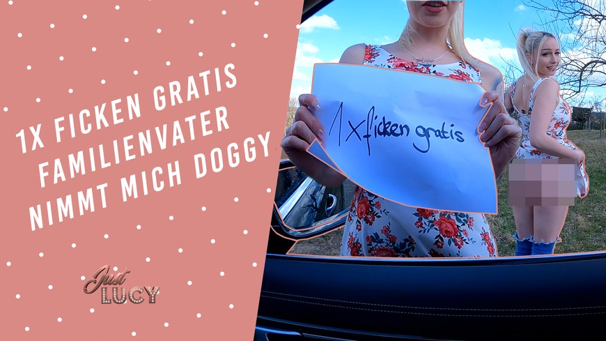 1x Ficken Gratis - Familienvater nimmt mich Doggy | Just Lucy - clip coverforeground