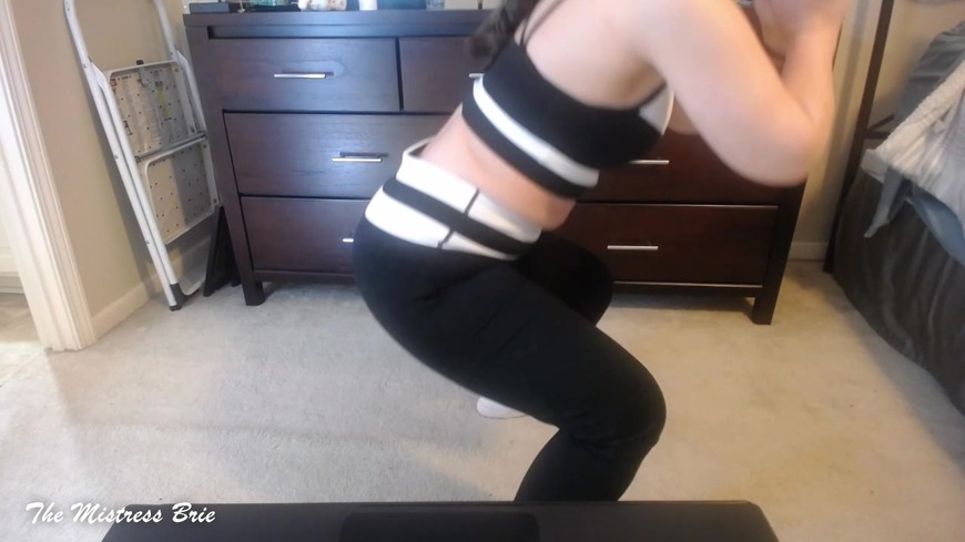 Mistress Brie's short Workout  - clip cover background