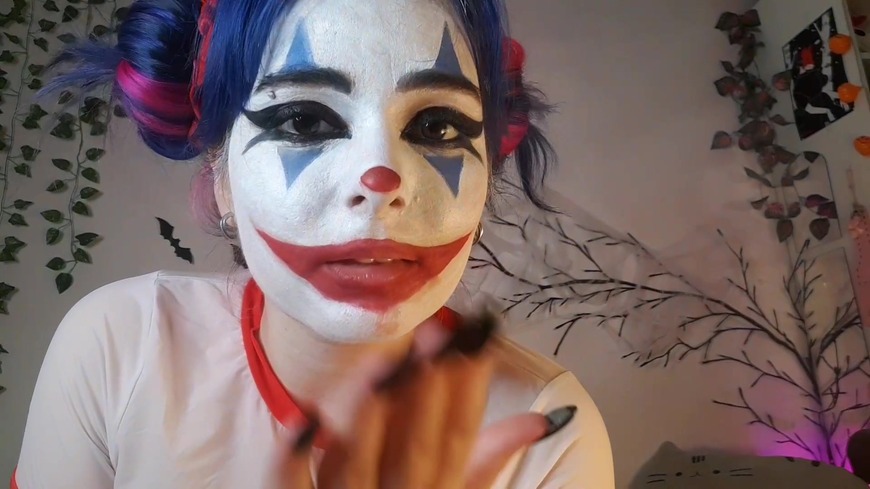 Clown girl dildo fuck - clip coverforeground