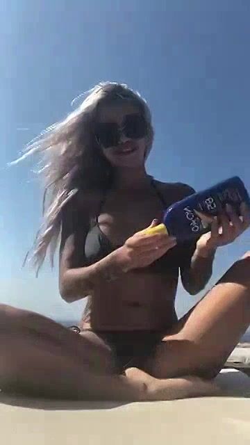 Agata ready for a hot pool session - clip coverforeground