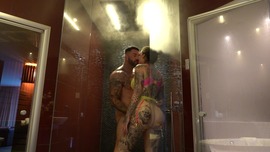 Steam Cabin and Shower Fuck Hot Wet And Wild🌡️🔥🤤 - clip cover-back