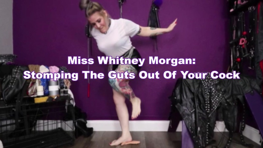Whitney Morgan: Stomping The Guts Out Of Your Cock - clip coverforeground