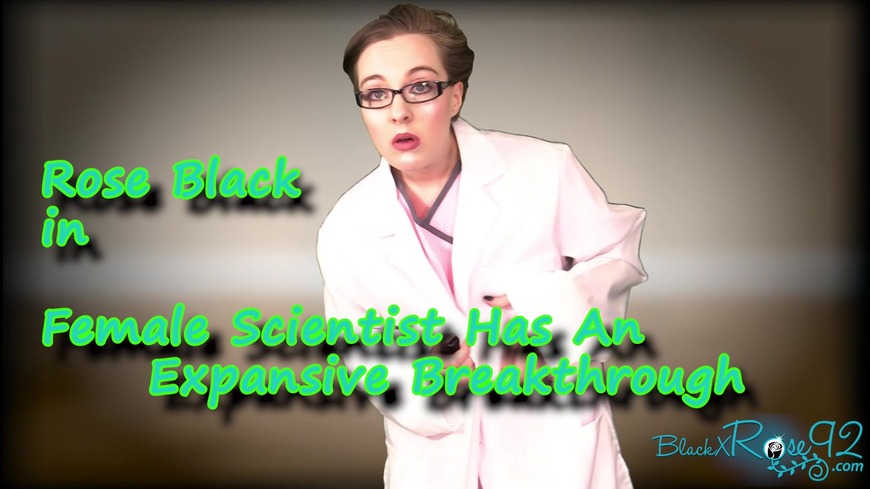 Female Scientist Has An Expansive Breakthrough - clip coverforeground