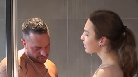 Emily Adaire fucked rough in the shower - clip coverforeground