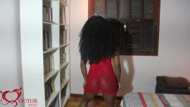 MULATA DANCING FUNK AND SAT ON MY TASTY DICK - Clip by Victor Hugo ...