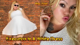 Executrix In A White Dress