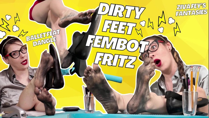 Ziva Fey - Dirty Feet Fembot Fritz - clip coverforeground