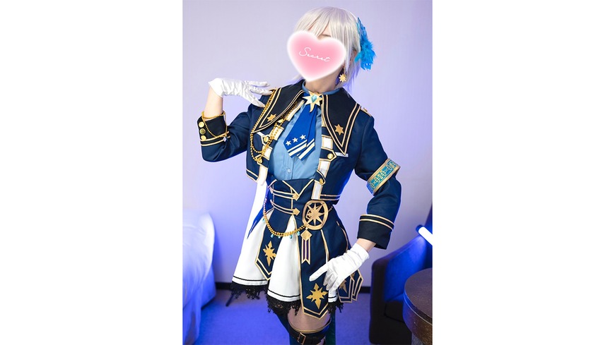 💙 Japanese Idol Game Cosplayer Femdom Lotion Globe Handjob Cumshot