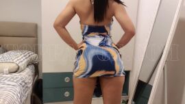 He cums inside me after the club in new dress (doggystyle) - clip coverforeground