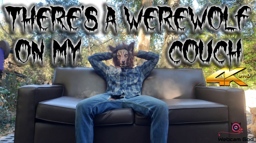 There's A Werewolf On My Couch (4K) - clip cover background
