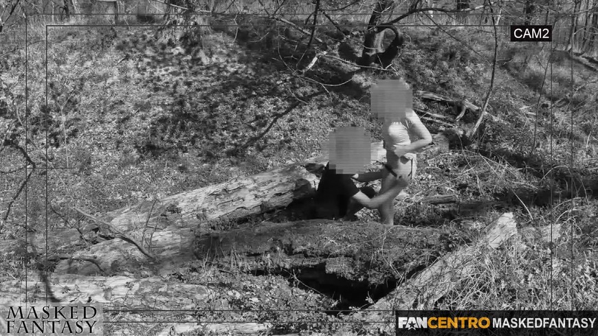 TRAILER: The cam caught couple - unexpected sex in front of a trail camera - clip cover background