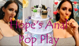 Hope's Anal Pop Play