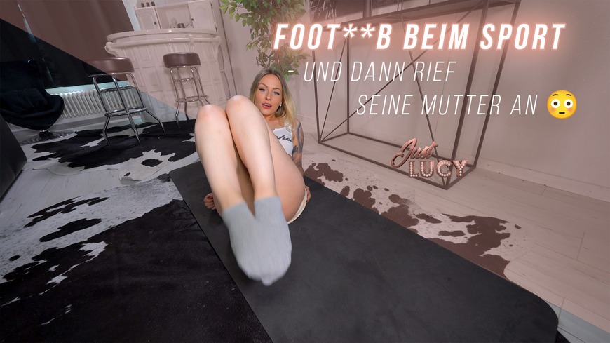 Footjob beim Sport - und dann rief seine Mutter an 😳 - clip coverforeground