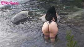 showing off my big ass outdoors - Clip by RiderQueen - Fancentro
