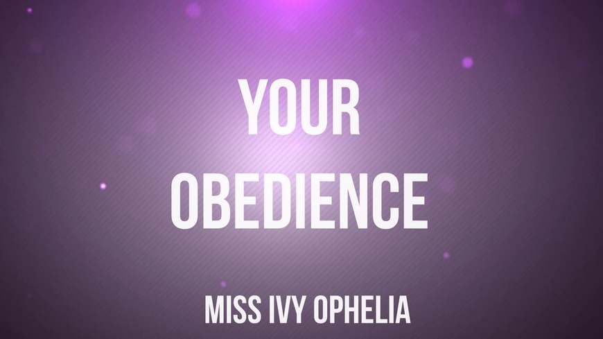 Your Obedience - clip cover background