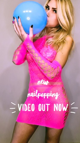 Nail popping loonervideo