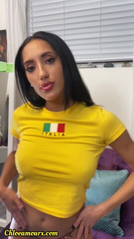 Two cocks one mouth. Watch me blow both cocks and swallow their loads - clip coverforeground