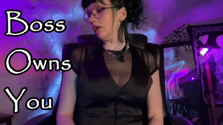 Boss Owns You- Findom - clip coverforeground