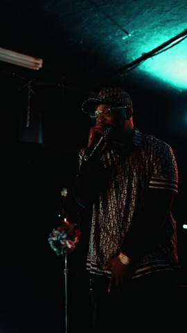 Trilla Ace Performing New Single live 