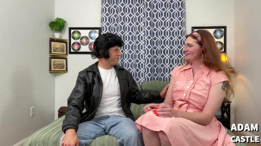 ATOMIC BOMBSHELL: Greaser Fucks Tgirl - clip coverforeground