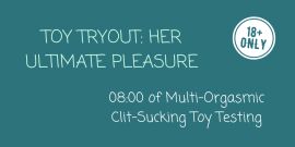 Toy Tryout: Her Ultimate Pleasure - clip coverforeground