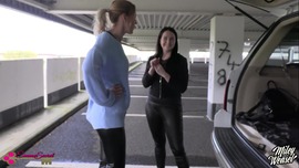War das zu FRECH?! Arbeitskollegin im Parkhaus verführt!!