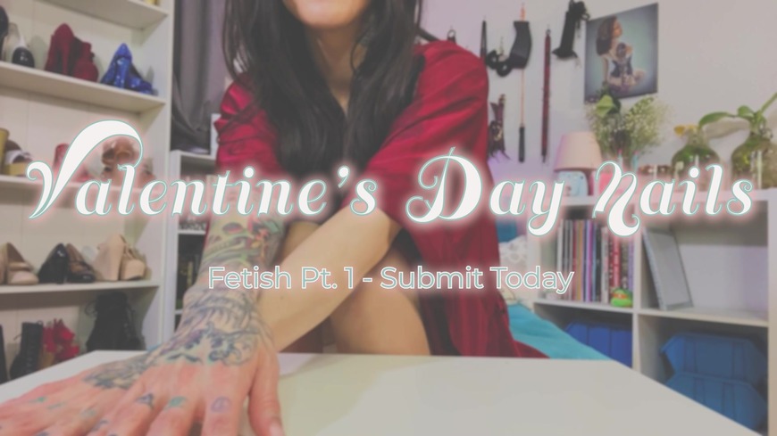 Pt. 1 Valentine's Day Nails - clip coverforeground
