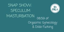 Speculum Masturbation - clip coverforeground