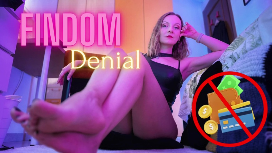 Findom Denial for Findom junkies  - clip coverforeground