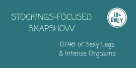  Show: Stockings Focused Masturbation - clip coverforeground